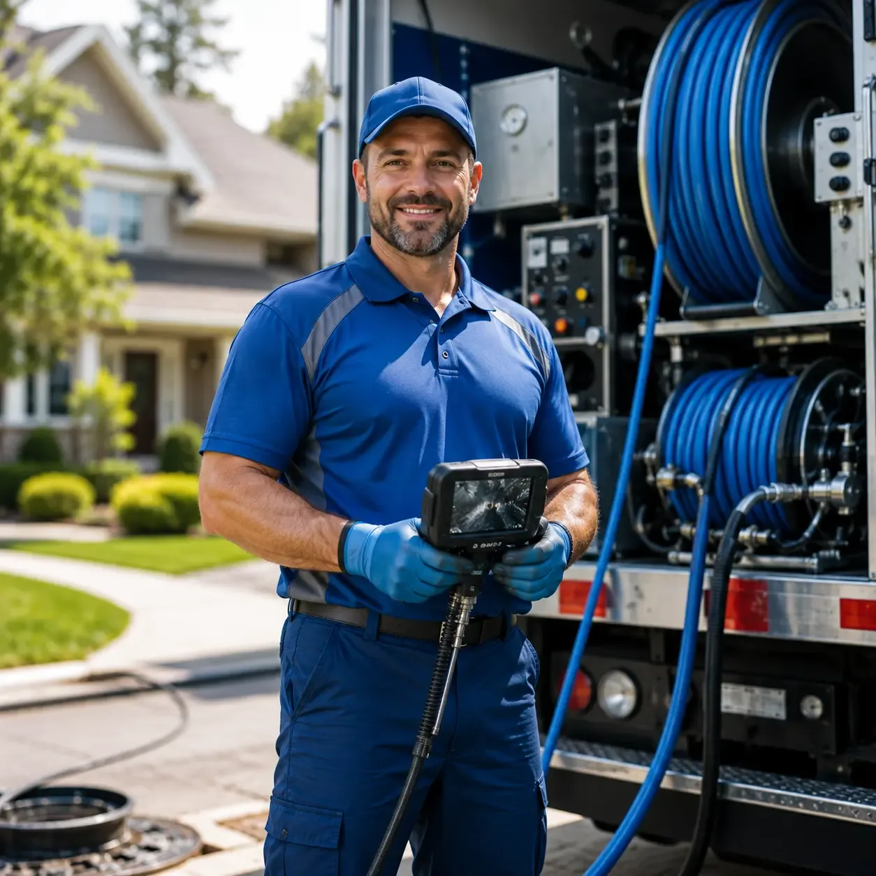 Local outdoor drain cleaning specialists in Monroe, OR